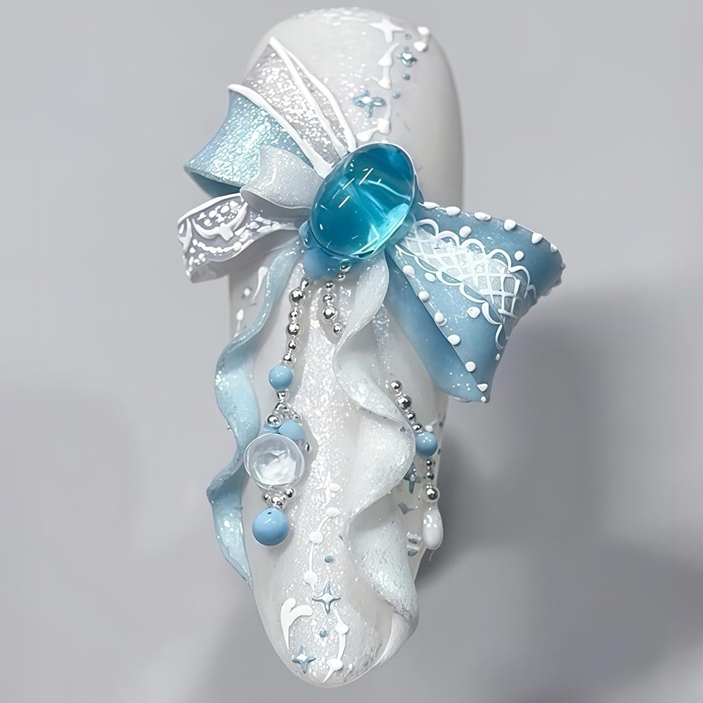 BowKnot & Heart Drop Nail Mold - đánh giá và giá Resin Art Templates Free