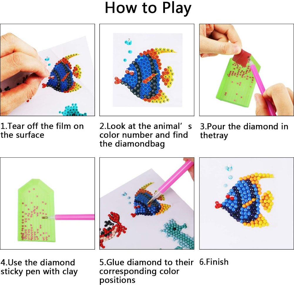 5D Tranh Gắn Đá Dán Bộ Dụng Cụ - đánh giá và giá Resin Art Easy
