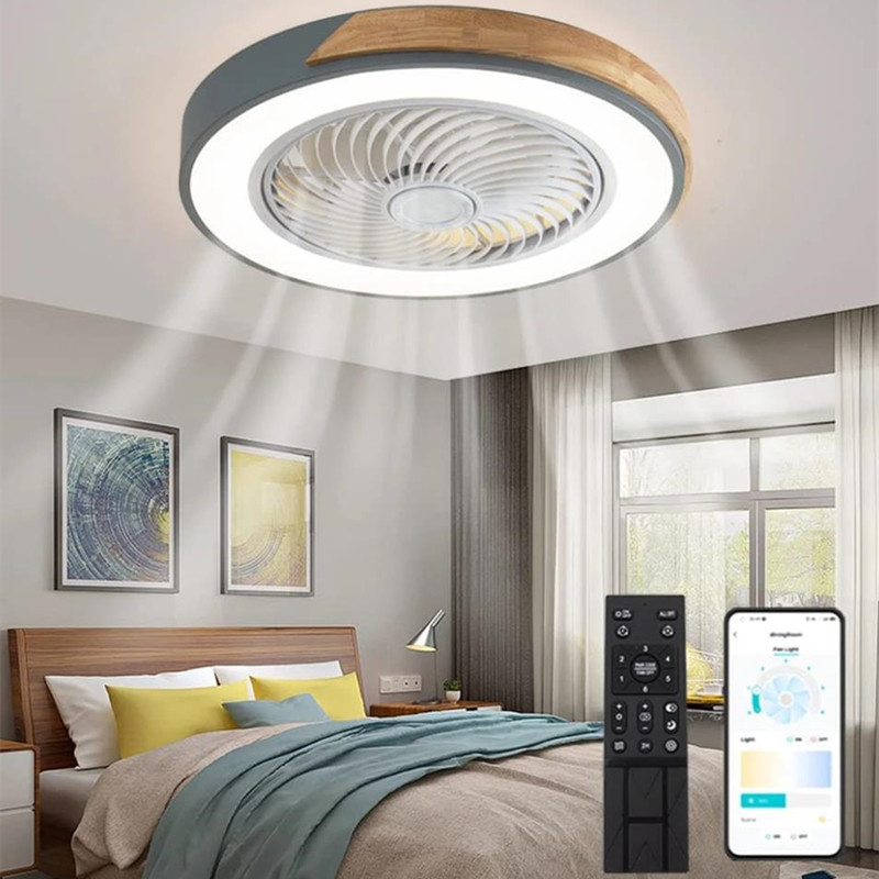 Modern Wood Ceiling Fan Light  - đánh giá và giá Resin Art On Wood