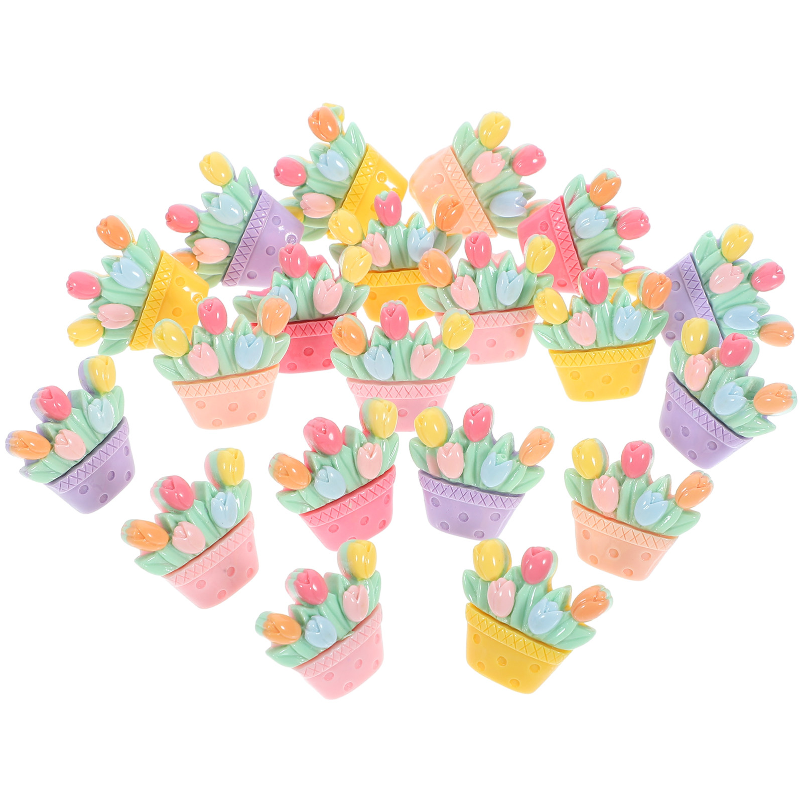 20Pcs Resin Thumbtacks Flower  - đánh giá và giá Resin Art Design