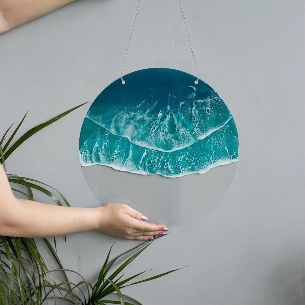 Ocean Scenery Ocean-Wave Wall  - đánh giá và giá Resin Art Easy