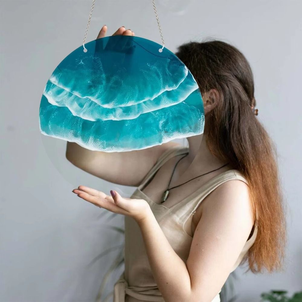 Ocean Scenery Ocean-Wave Wall  - đánh giá và giá Resin Art Easy
