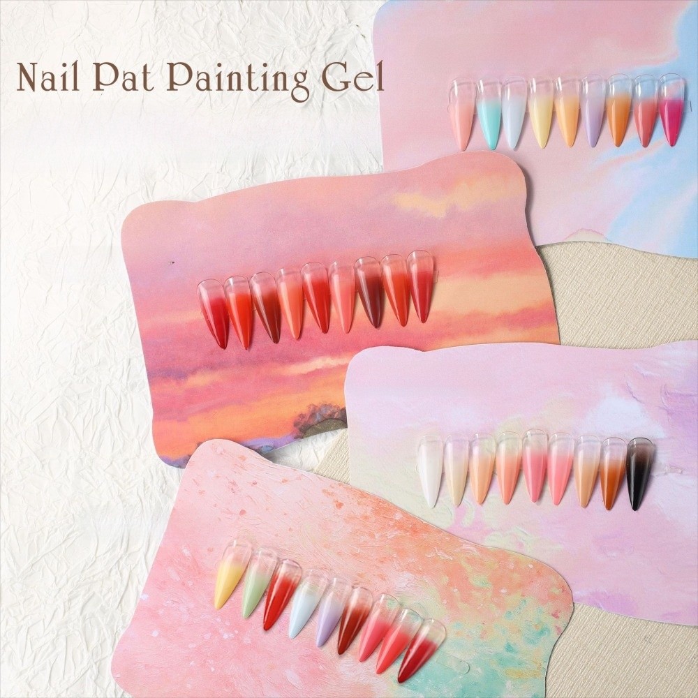 Mini 4IN1 Pat Ombre Gel Nail P - đánh giá và giá Resin Art Easy