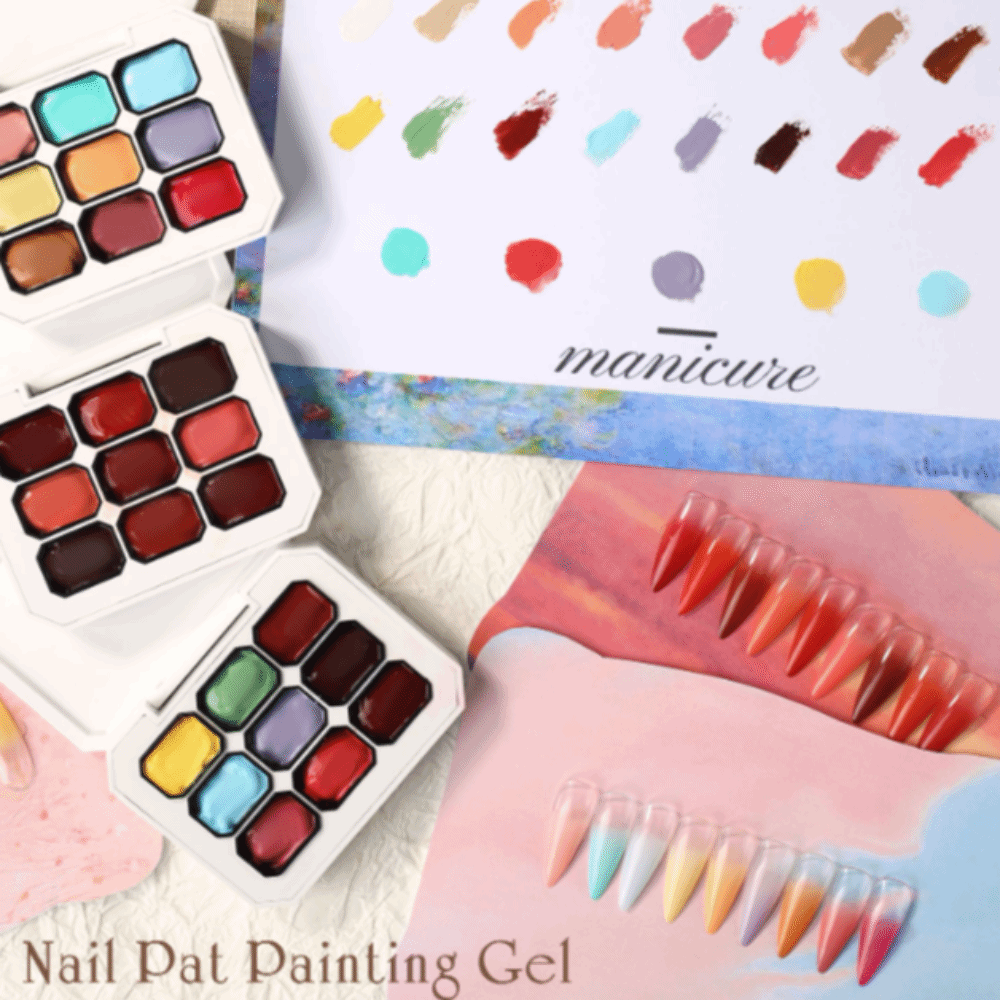Mini 4IN1 Pat Ombre Gel Nail P - đánh giá và giá Resin Art Easy