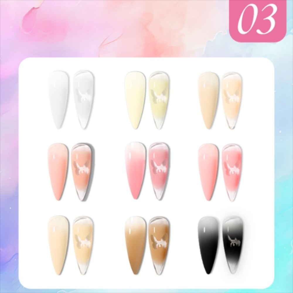 Mini 4IN1 Pat Ombre Gel Nail P - đánh giá và giá Resin Art Easy