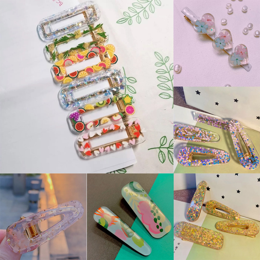 Barrettes Silicone Molds Metal - đánh giá và giá Resin Art Letters