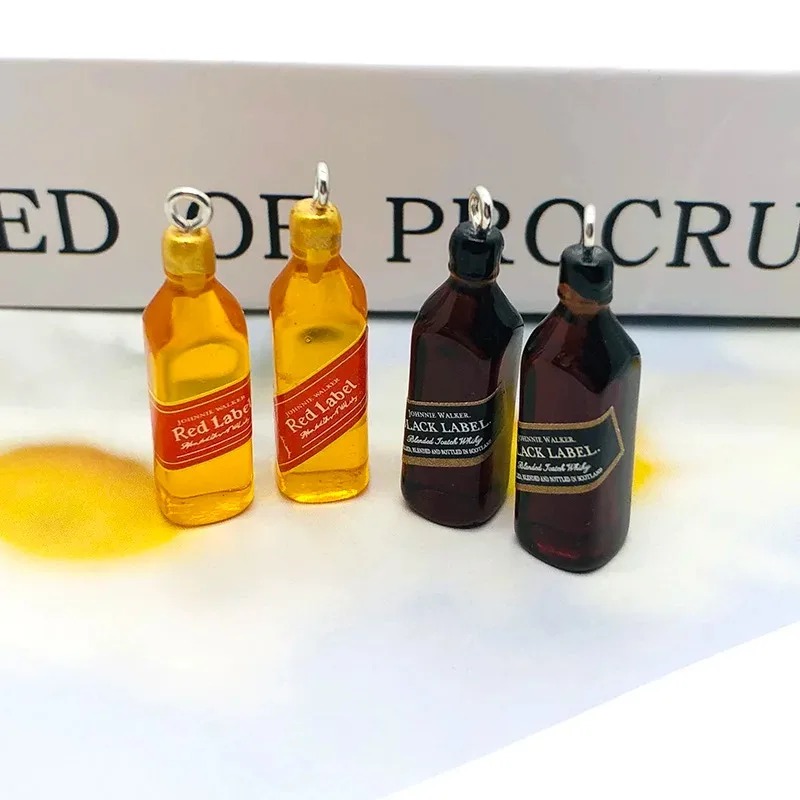 10Pcs Tiny Wine Bar Bottle Res - đánh giá và giá Resin Art Jewellery Kit