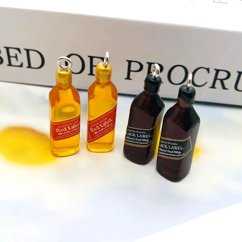 10Pcs Tiny Wine Bar Bottle Res - đánh giá và giá Resin Art Jewellery Kit