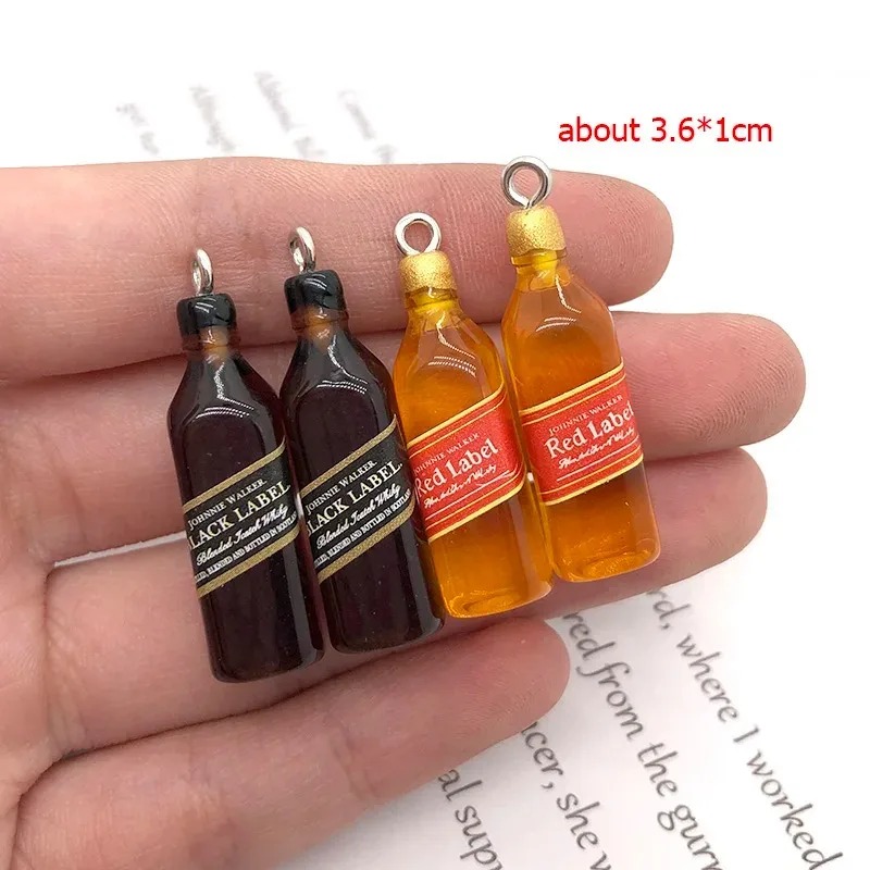 10Pcs Tiny Wine Bar Bottle Res - đánh giá và giá Resin Art Jewellery Kit