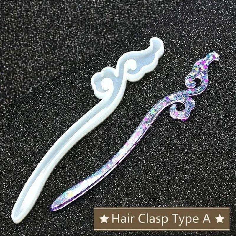 New Transparent Hairpin Silico - đánh giá và giá Resin Art Jewellery Kit