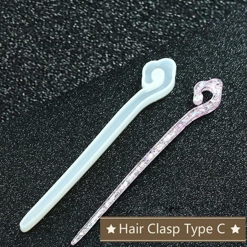 New Transparent Hairpin Silico - đánh giá và giá Resin Art Jewellery Kit