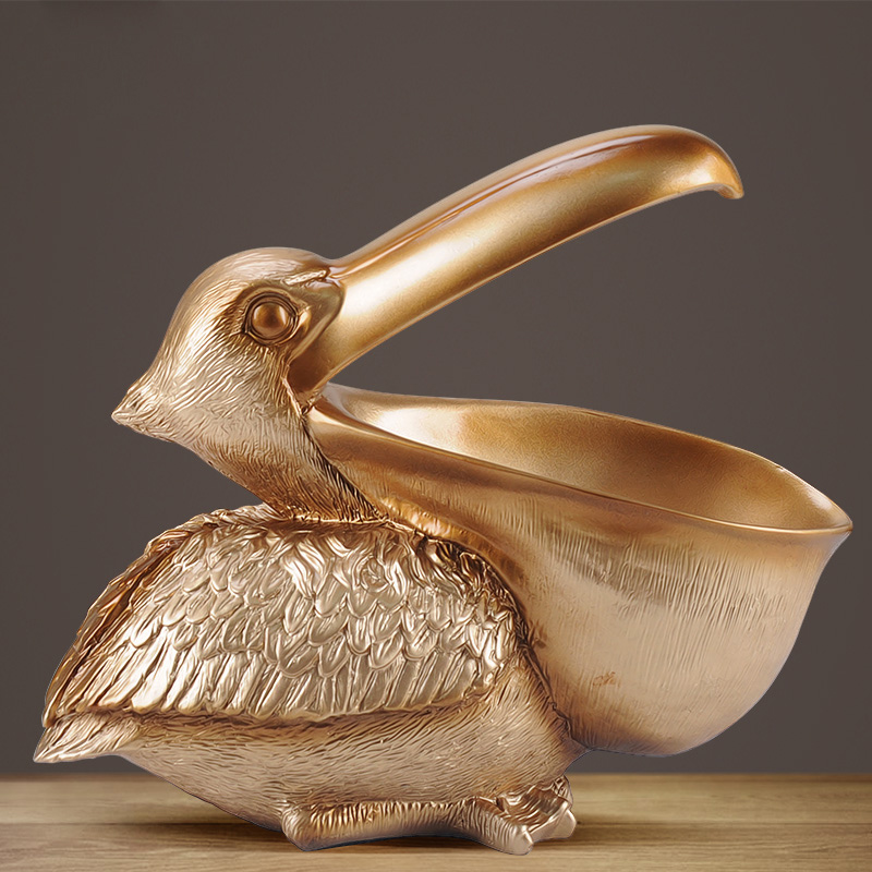 ‌Toucan Pelican Figurine, Key  - đánh giá và giá Resin Art Unique Ideas