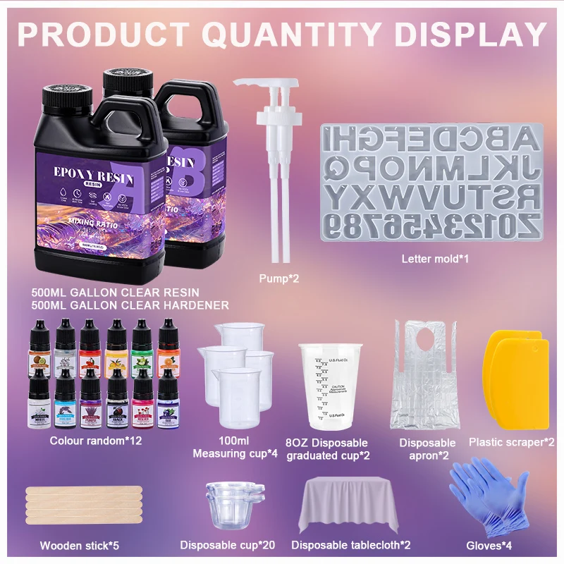 Epoxy Resin Kit Crystal Clear  - đánh giá và giá Resin Art Easy