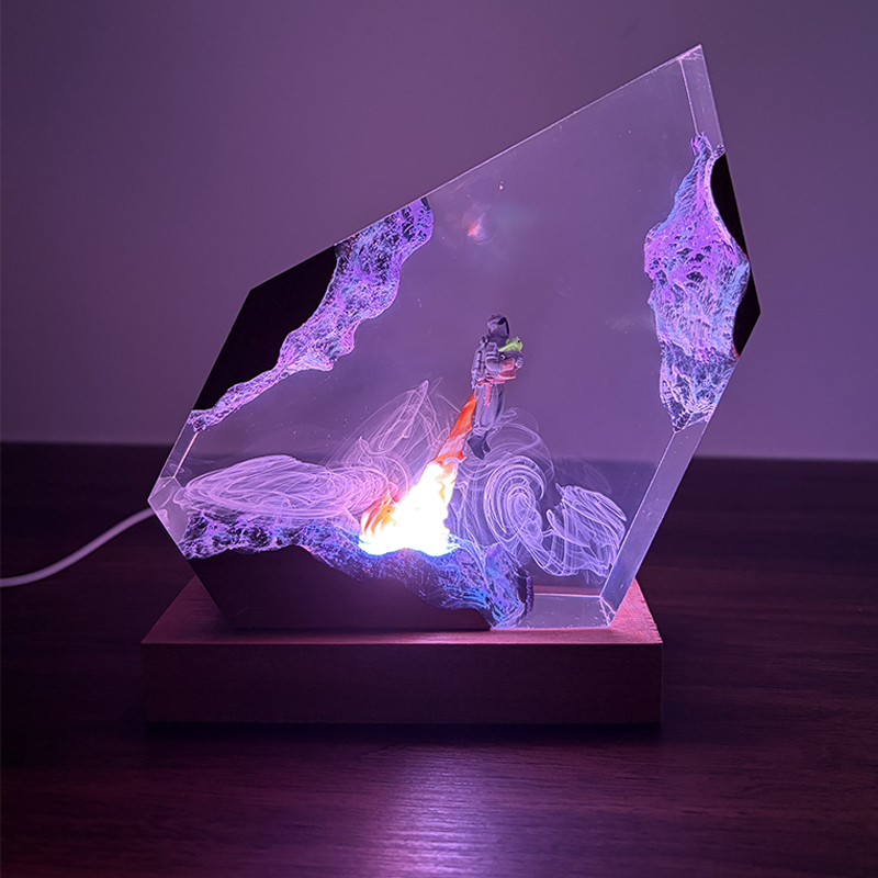 Sci-fi Anime Figure Organism R - đánh giá và giá Resin Art Lamp