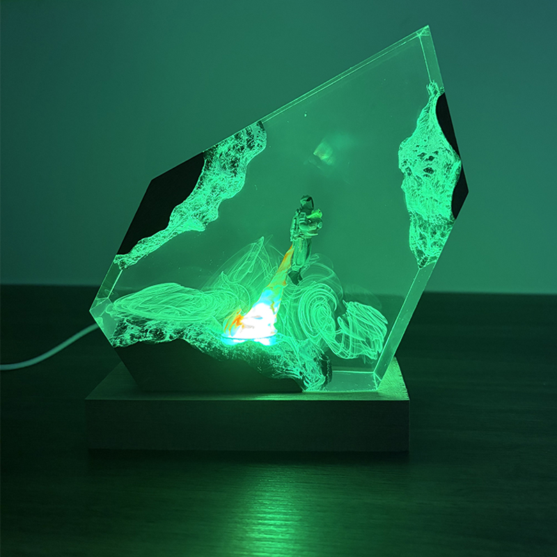 Sci-fi Anime Figure Organism R - đánh giá và giá Resin Art Lamp