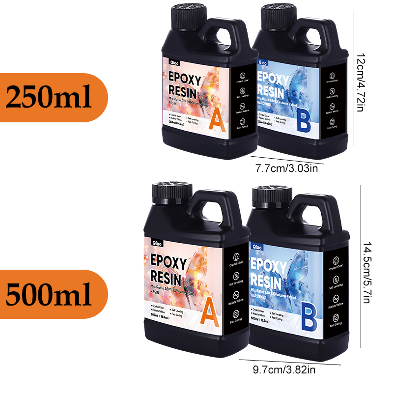 Anti-Yellowing Crystal Clear E - đánh giá và giá Resin Art Easy