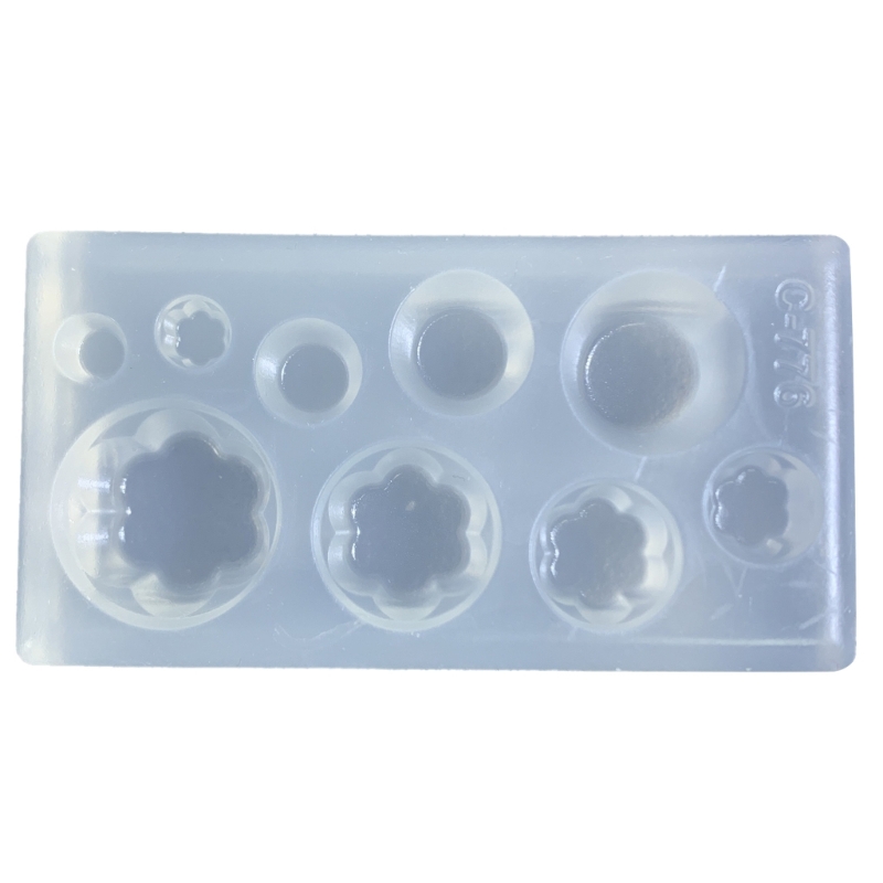 652F Bánh Hình Bông Silicon Tr - đánh giá và giá Resin Art Letters