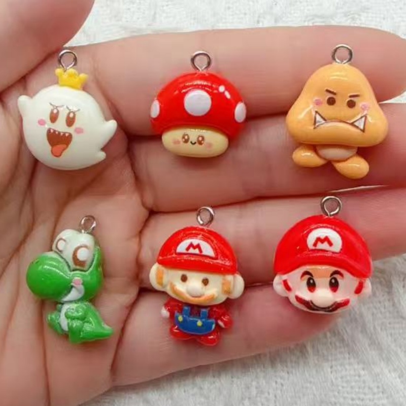 10pcs resin cartoon pendant, D - đánh giá và giá Resin Art Jewellery Kit