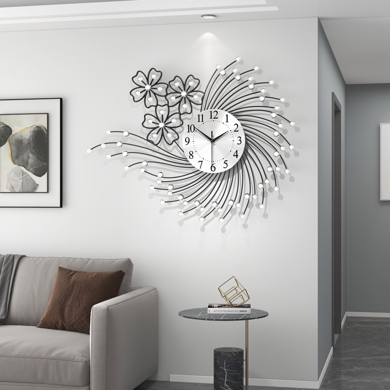 Luxury wall clock living room  - đánh giá và giá Resin Art Wall Clock