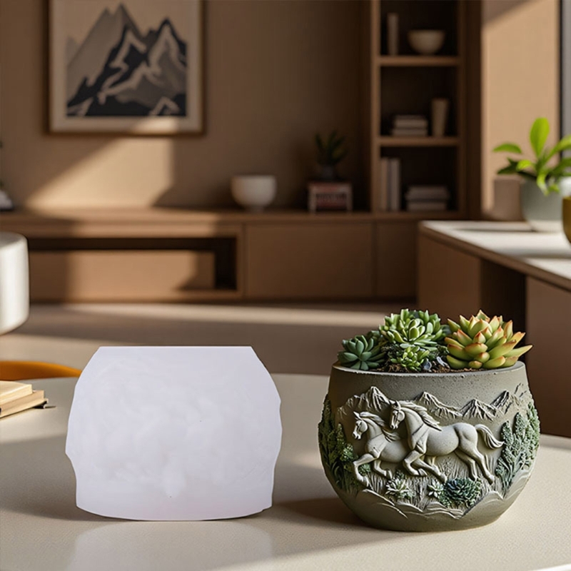 E1PE Reusable Silicone Horse M - đánh giá và giá Resin Art Unique Ideas
