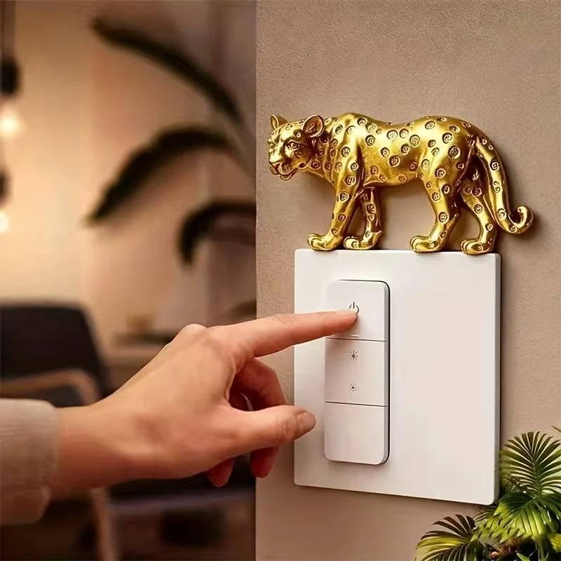 Leopard Light Switch Decoratio - đánh giá và giá Resin Art Easy