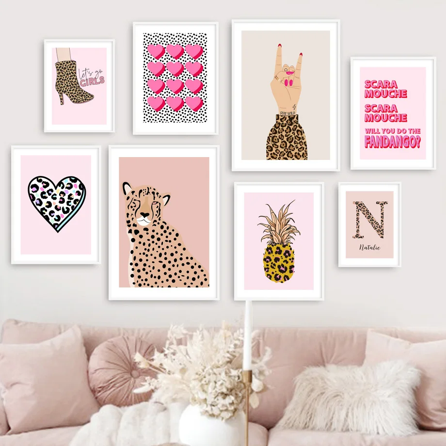 Nordic Abstract Wall Art Pink  - đánh giá và giá Resin Art Name
