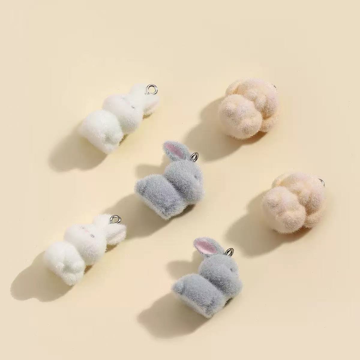 10pcs Flocking Little Rabbit R - đánh giá và giá Resin Art Jewellery Kit
