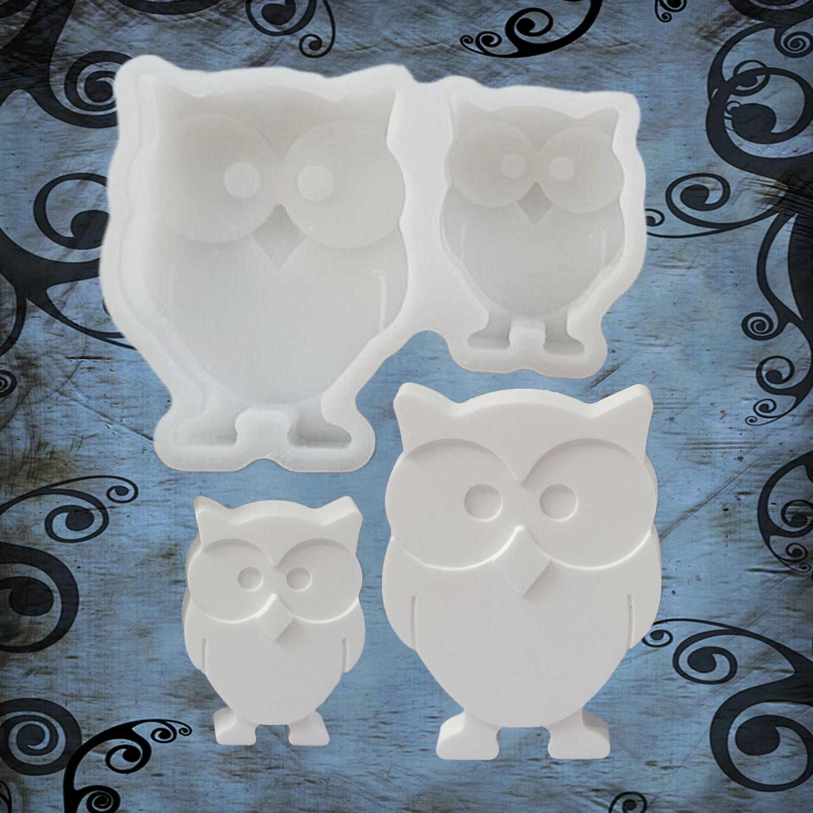 Resin Molds Silicone Owl Art S - đánh giá và giá Resin Art Easy