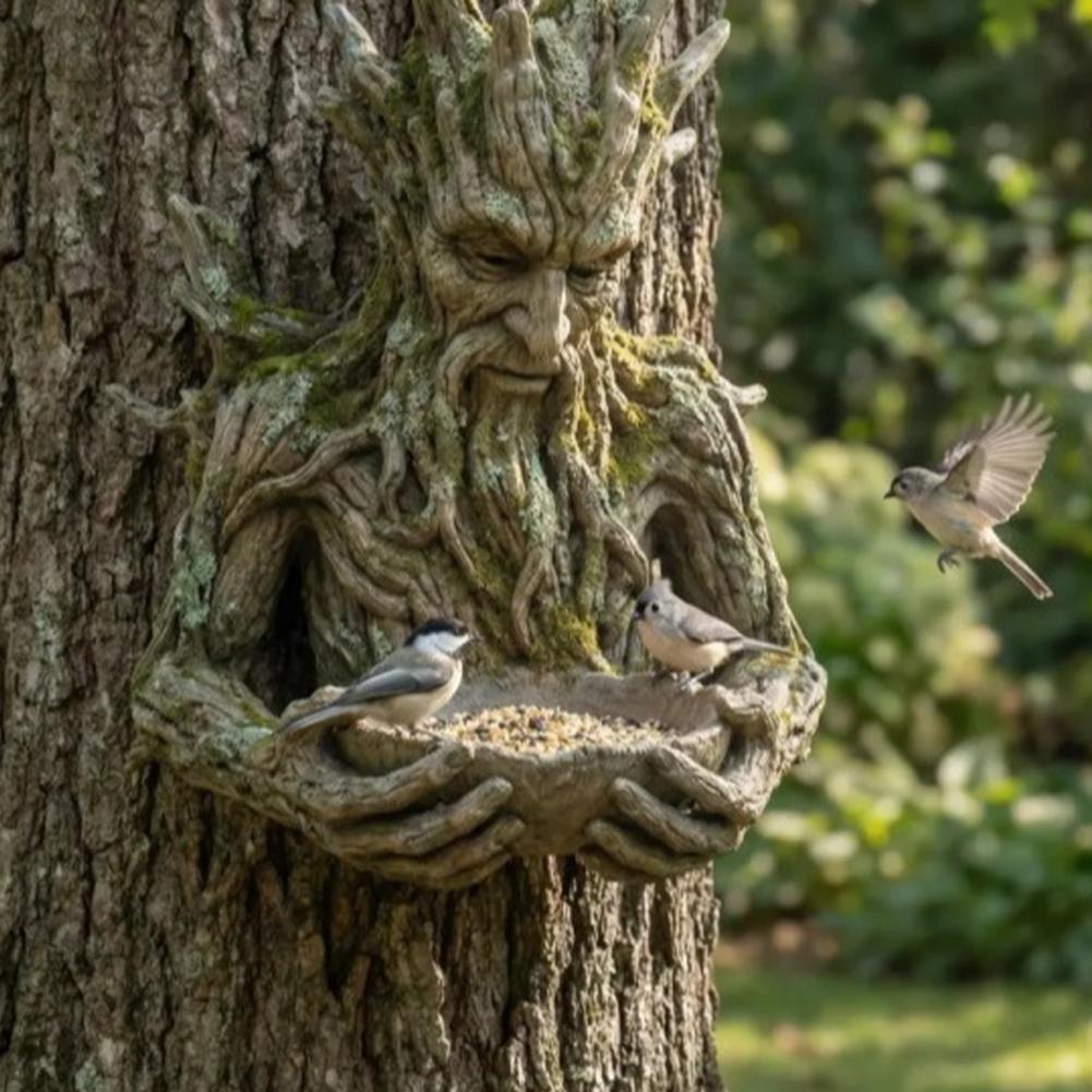 Mounted on Tree Bird Feeder We - đánh giá và giá Resin Art On Wood