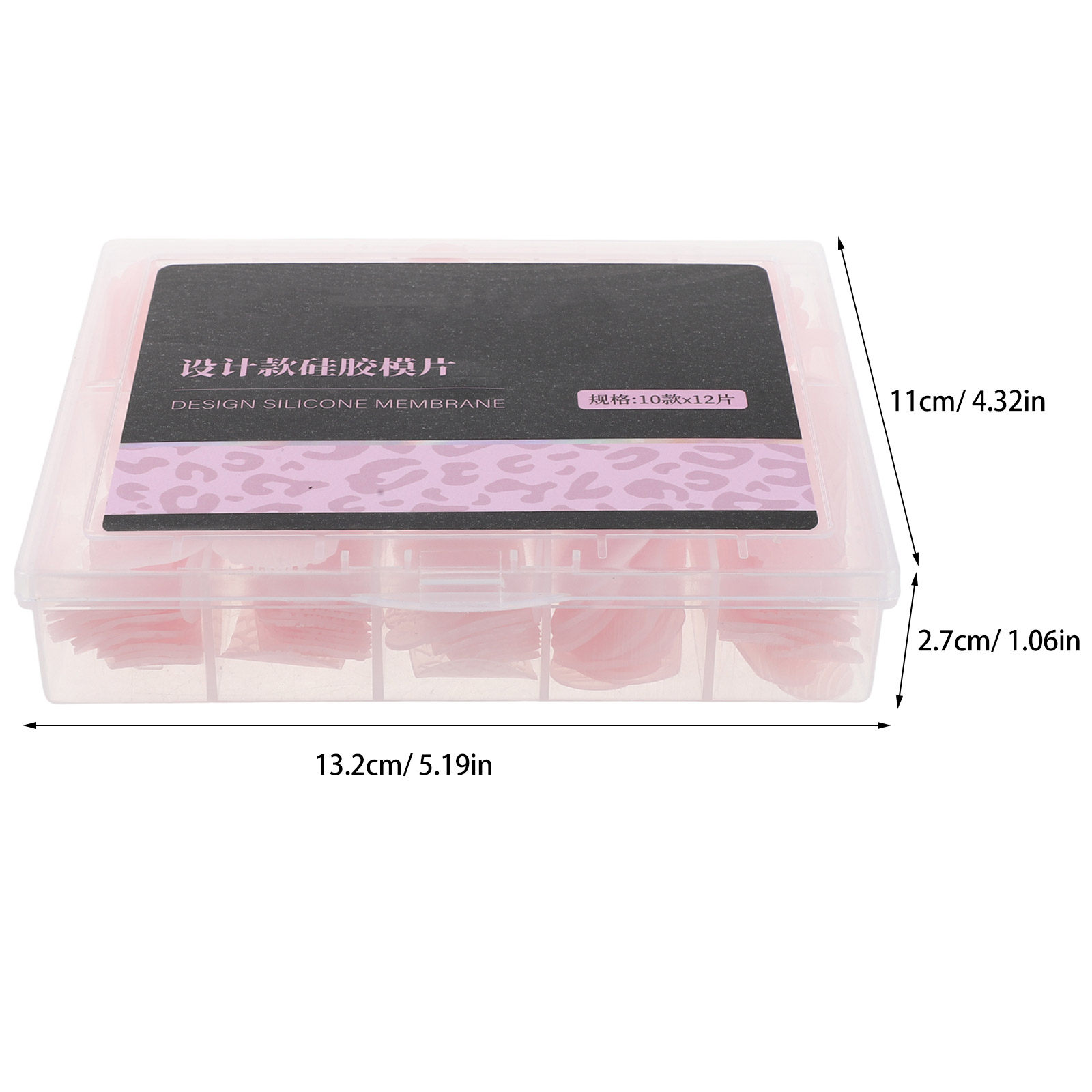 120Pcs Christmas Silicone Nail - đánh giá và giá Resin Art Templates Free