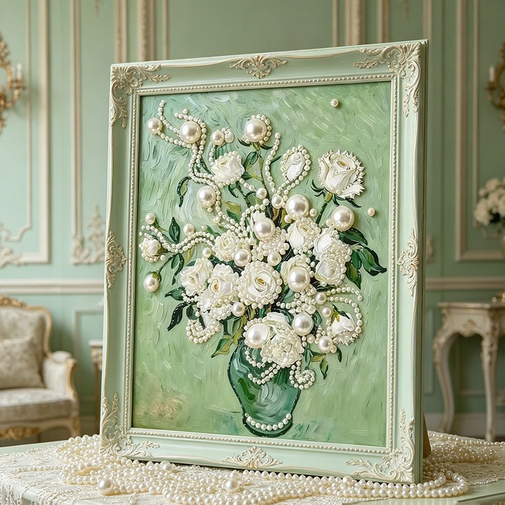 Huacan DIY Pearl Art Painting  - đánh giá và giá Resin Art For Beginner