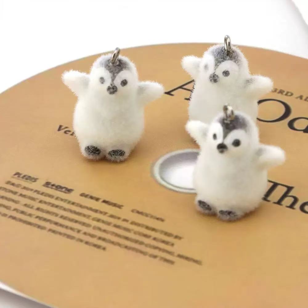 5pcs Flocking Small Penguin Re - đánh giá và giá Resin Art Jewellery Kit