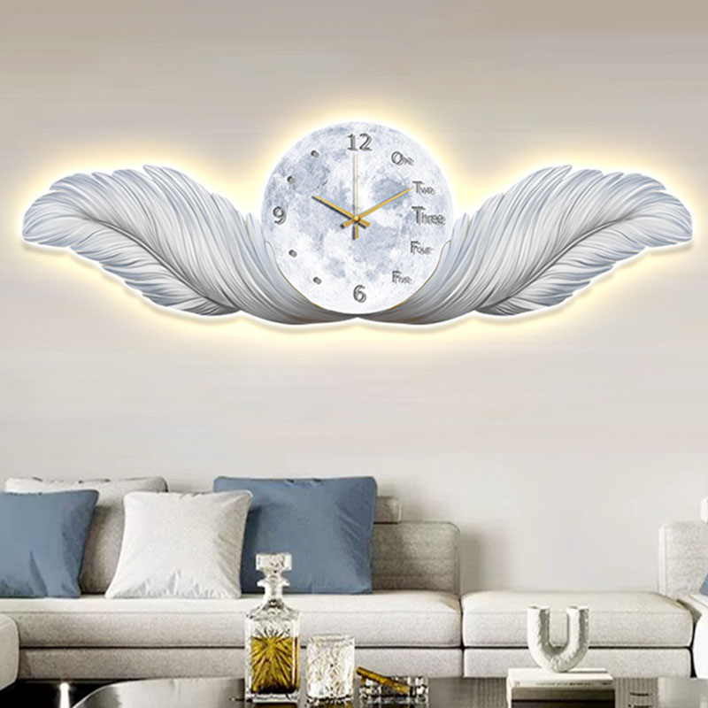 Aesthetic Modern Wall Clocks D - đánh giá và giá Resin Art Wall Clock