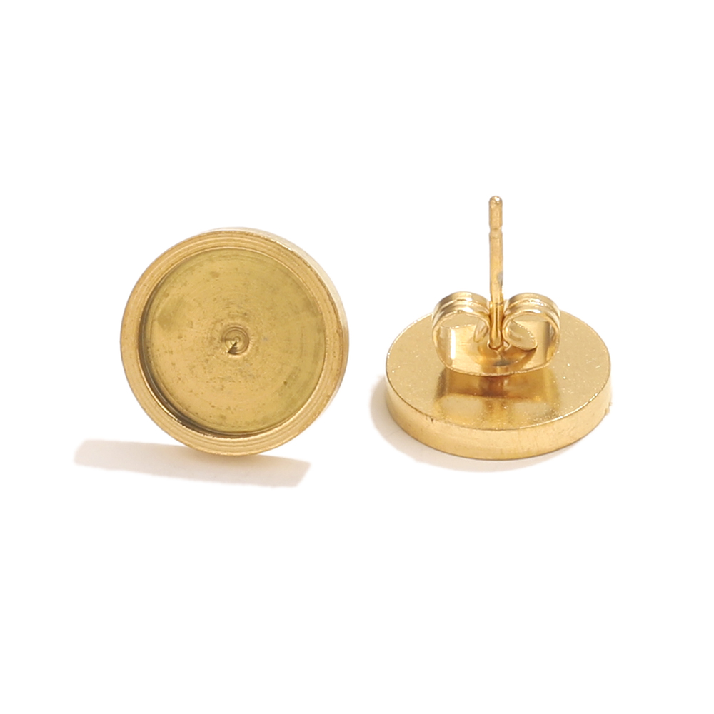 10pcs Stainless Steel Gold Ear - đánh giá và giá Resin Art Jewellery Kit