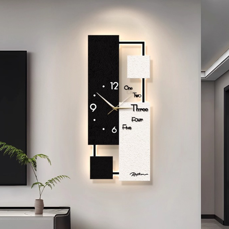Luxury Living Room Wall Clock  - đánh giá và giá Resin Art Wall Clock