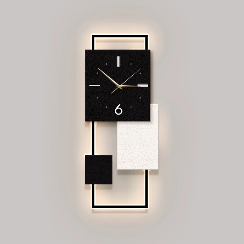 Luxury Living Room Wall Clock  - đánh giá và giá Resin Art Wall Clock